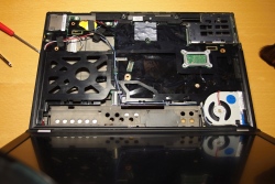 Installing the new motherboard