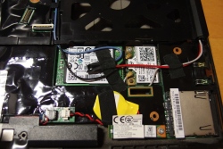 Installing the new motherboard