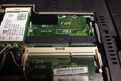 The new socket in place